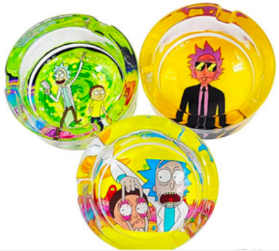 Glass Ashtray - R&M 2