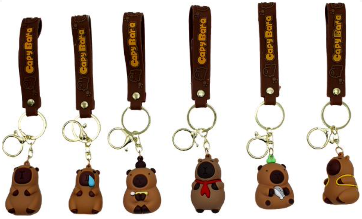 Capybara Keychain