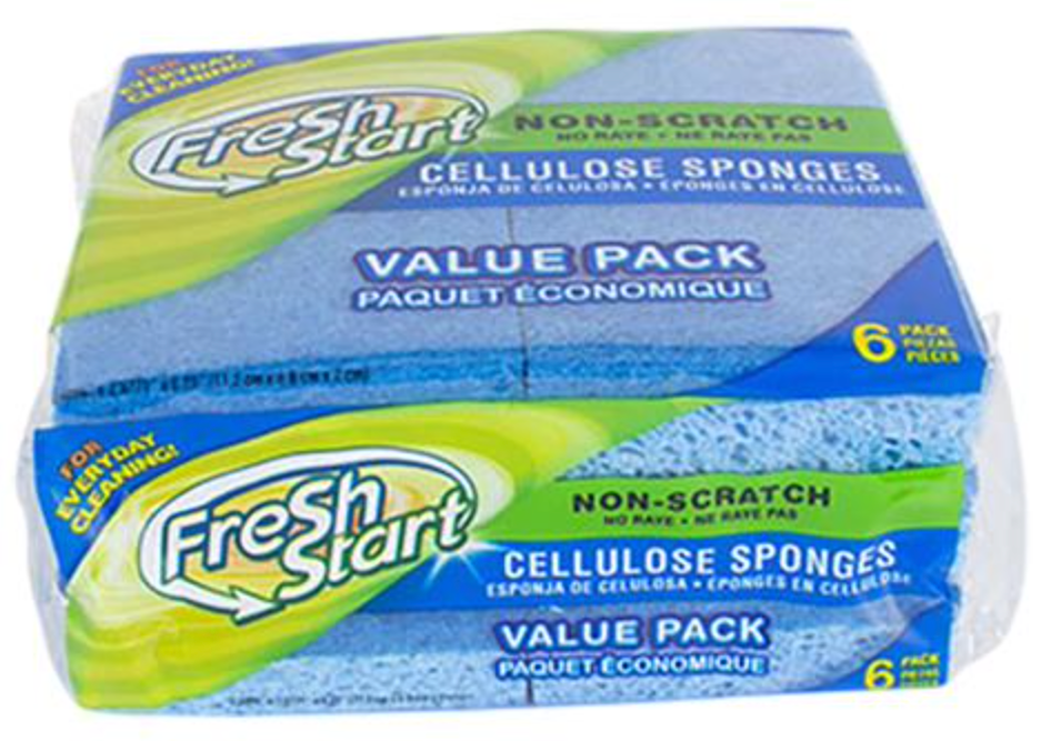 Fresh Start Non-Scratch Sponge 6pk