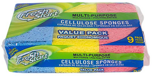 Fresh Start Sponge 9pk