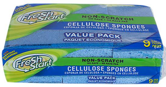 Fresh Start Non-Scratch Sponge 9pk