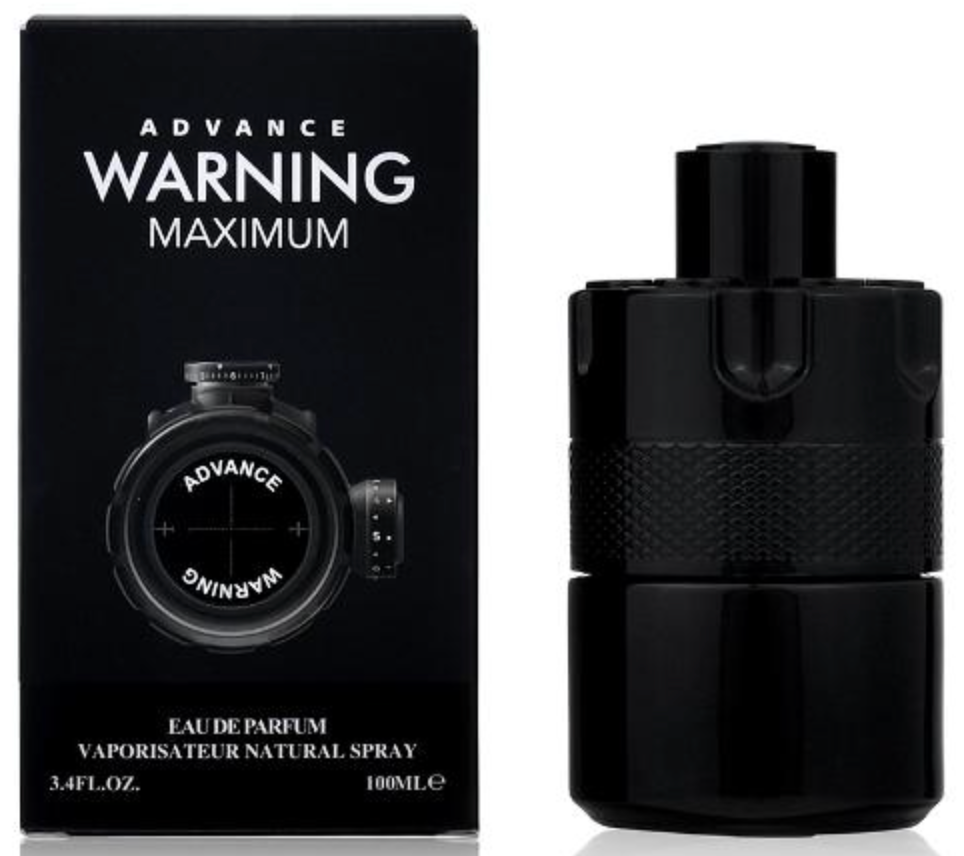 Advance Warning Maximum Black 100ml