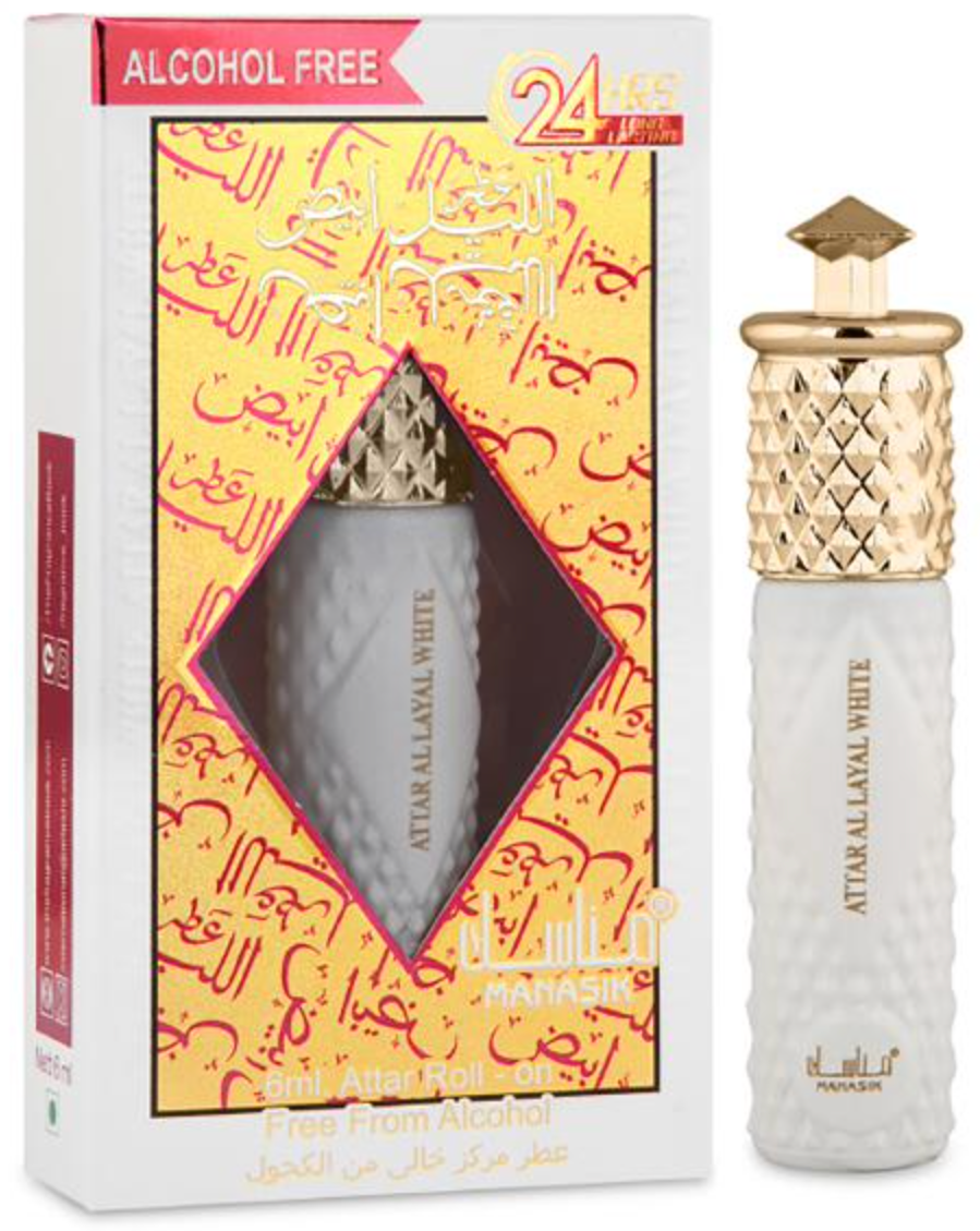 Manasik Roll on Attar Al Layle White 6ml