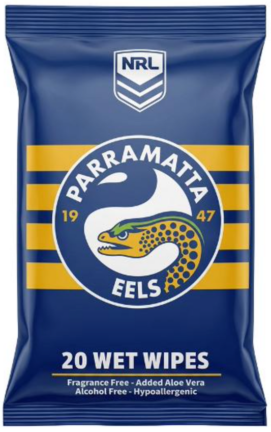 NRL Wipes Paramatta 20pk