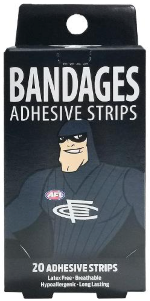 AFL Carlton Band-Aids 20pk