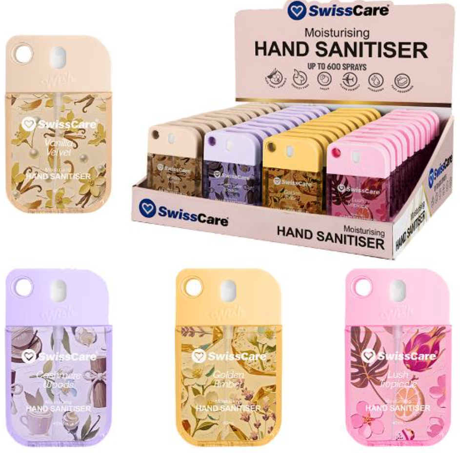 SwissCare Liquid Hand Sanitizer Spray 45ml