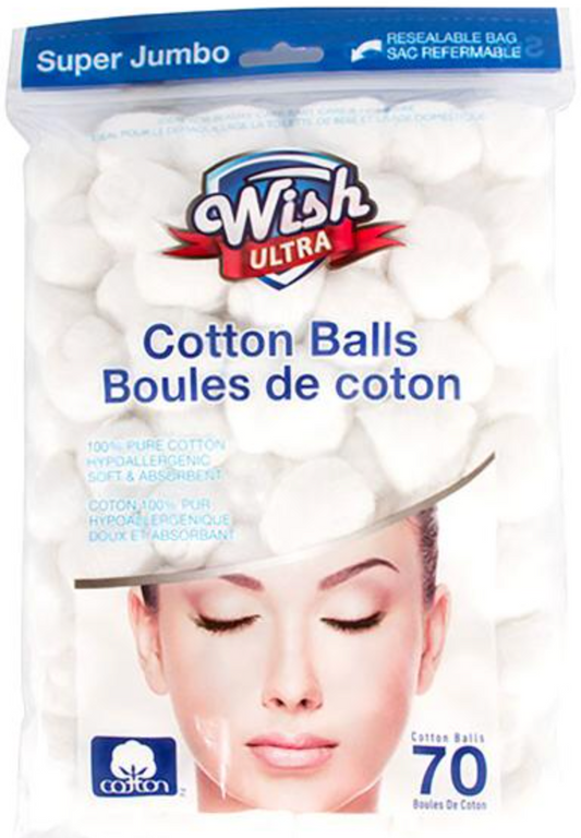 Cotton Pad Square 70pk