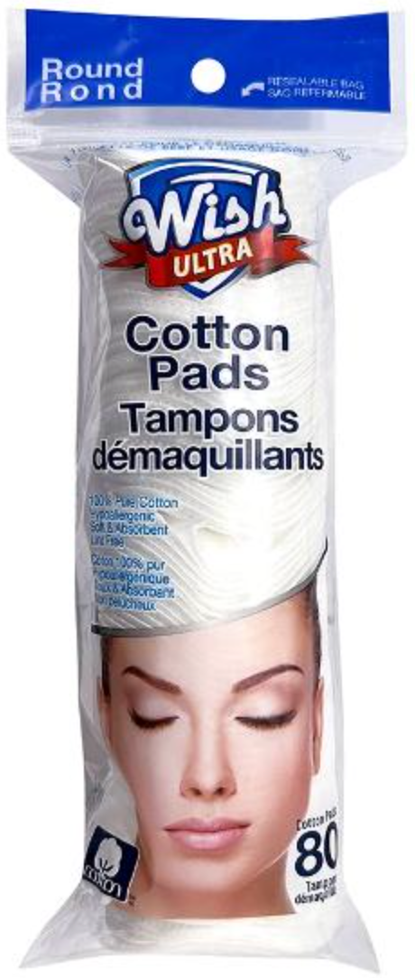 Cotton Pad Square 80pk