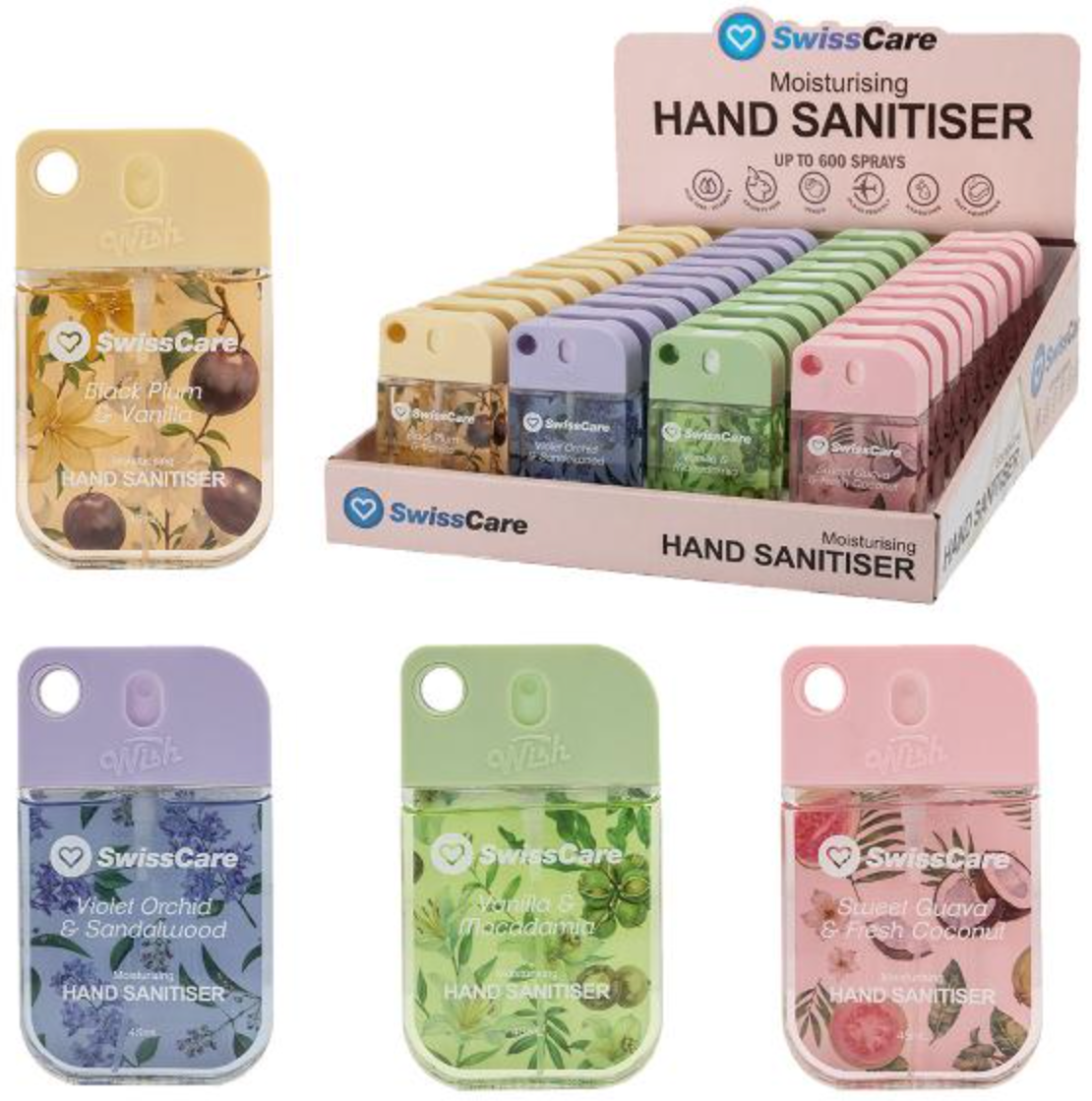 Swisscare Liquid Hand Sanitizer Spray 45ml