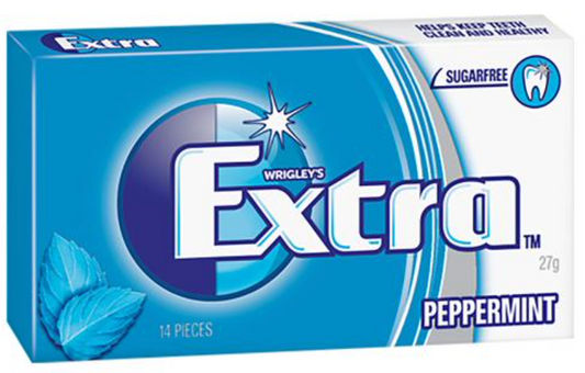 Extra Peppermint Chewing Gum 27g