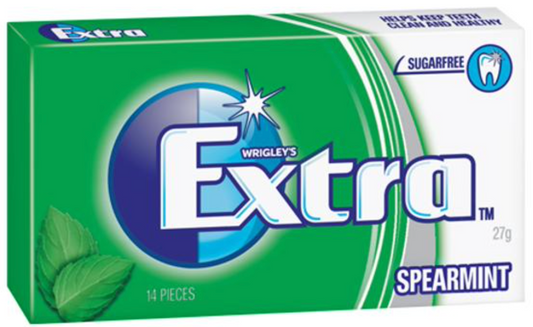 Extra Spearmint Chewing Gum 27g