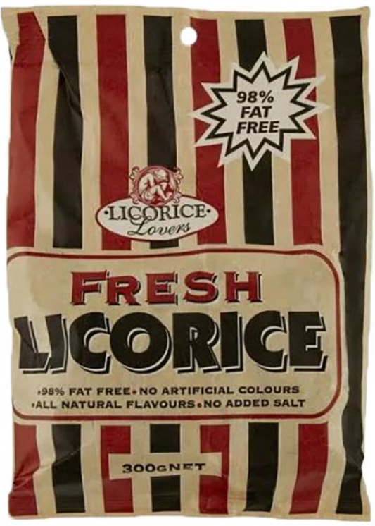 Licorice Lovers Traditional Licorice 300g