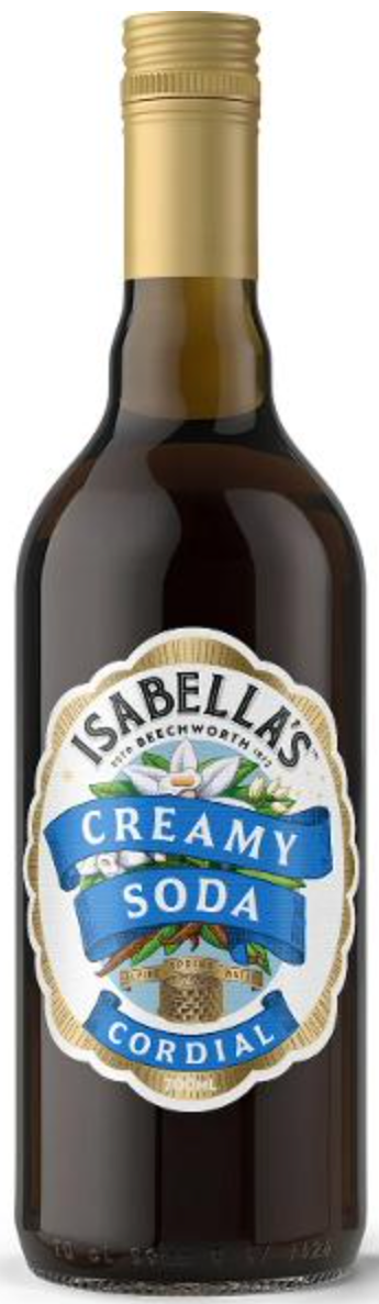 Isabella's Creamy Soda Cordial 700ml