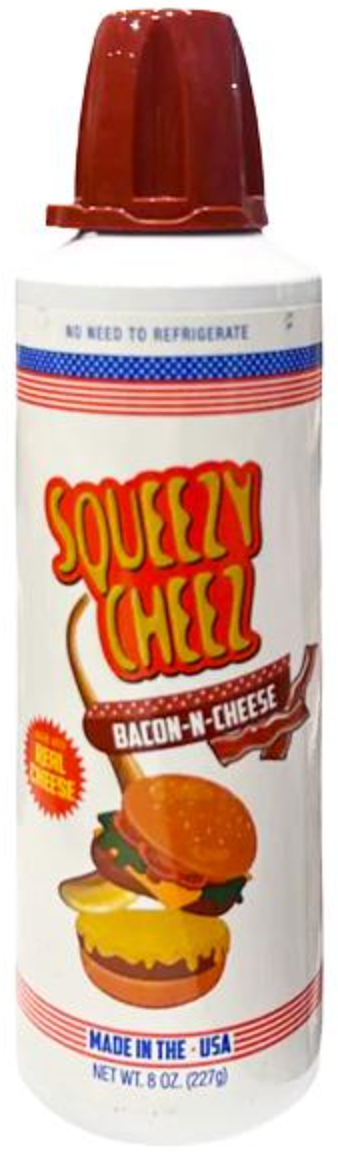 Squeezy Cheez Bacon-N-Cheese 227g