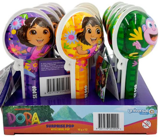 Dora the Explorer Surprise Pop 10g