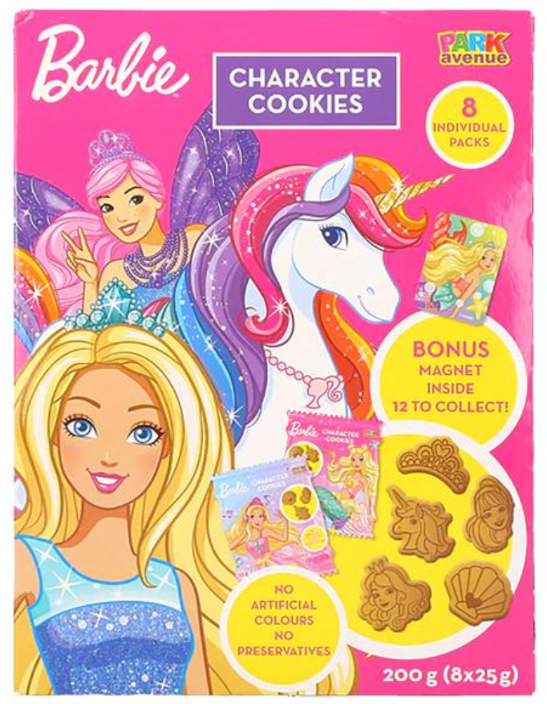 Barbie Character Cookies 200g