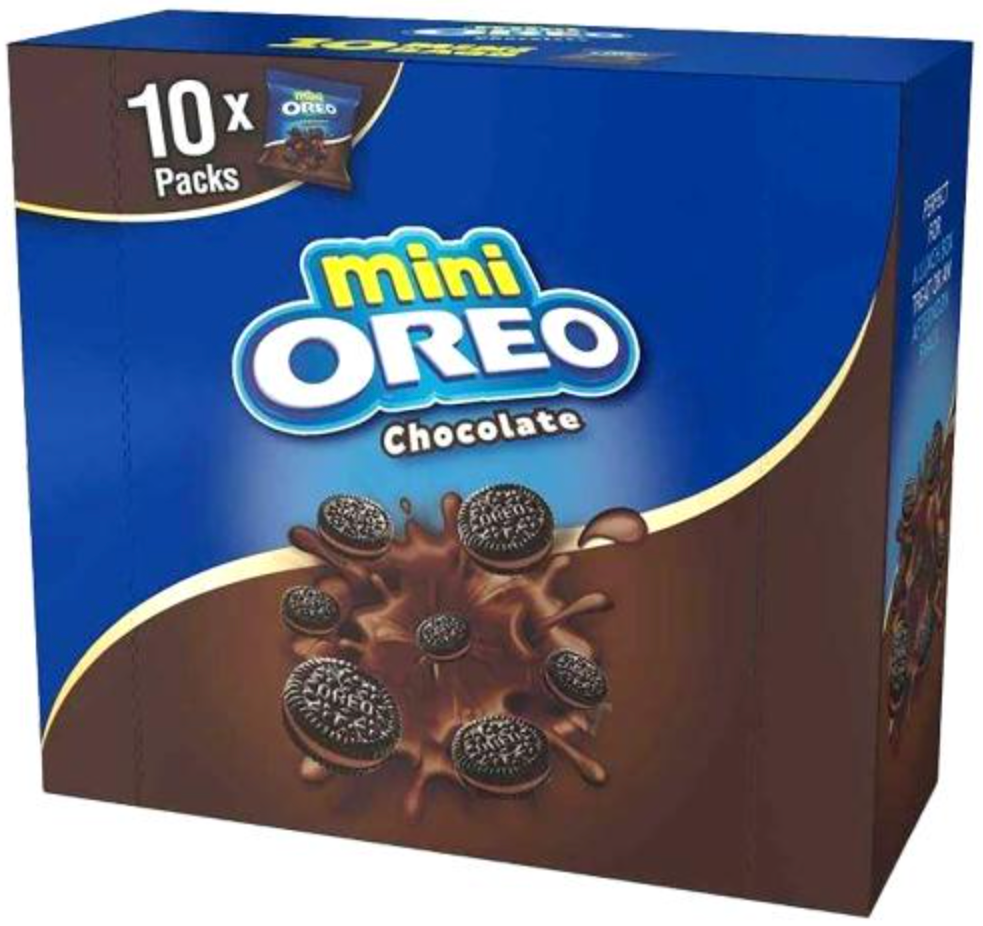 Oreo Mini Pouch Chocolate 10pk 20.4g