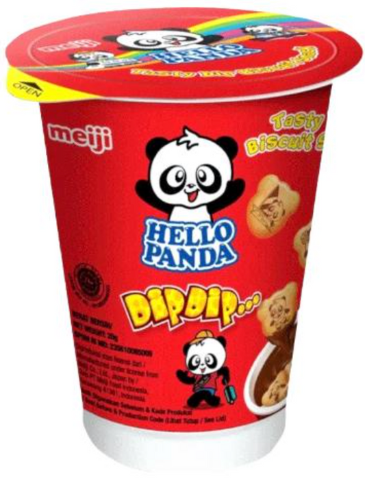 Hello Panda Cup Chocolate Dip 20g