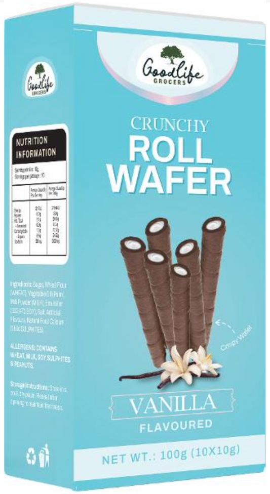 Goodlife Vanilla Wafer 100g