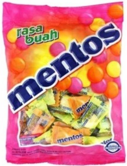 Mentos Bag Fruit 135g
