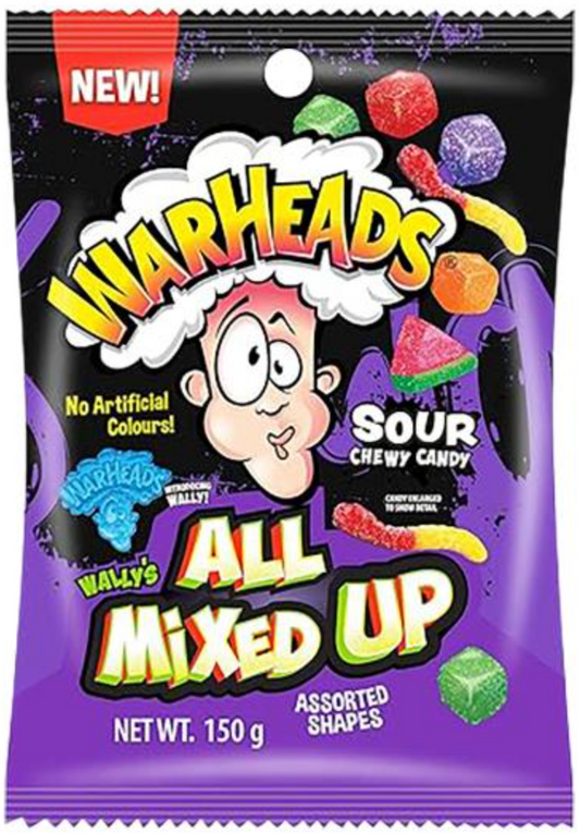Warheads All Mixed Up 150g