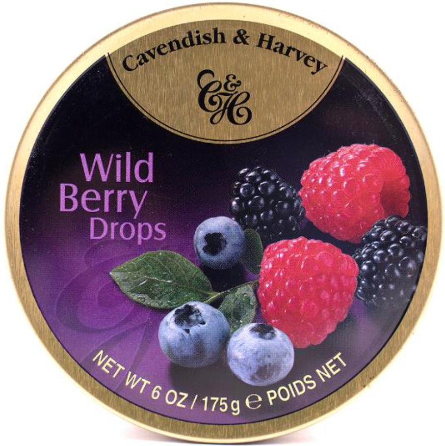 Cavendish & Harvey Wild Berry Drops 175g