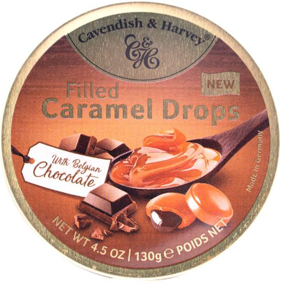 Cavendish & Harvey Caramel with Chocolate Filling 130g
