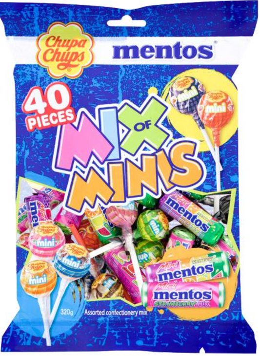 Chupa Chups Mix of Mini 40pk