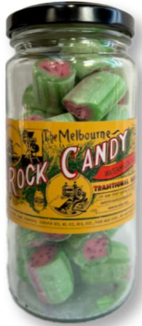 Melbourne Rock Candy Watermelon 170g