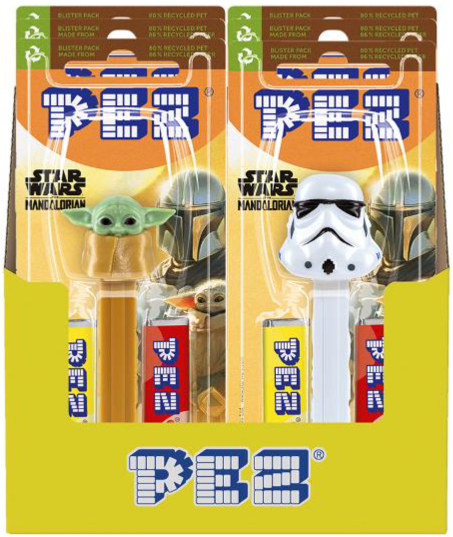 Mandalorian Pez Dispenser 17g