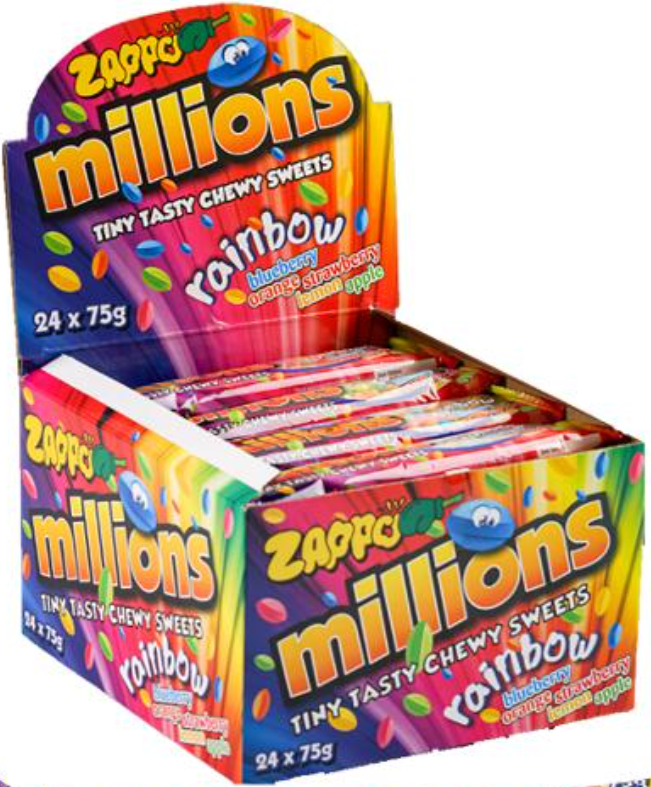 Zappo Millions Rainbow 75g