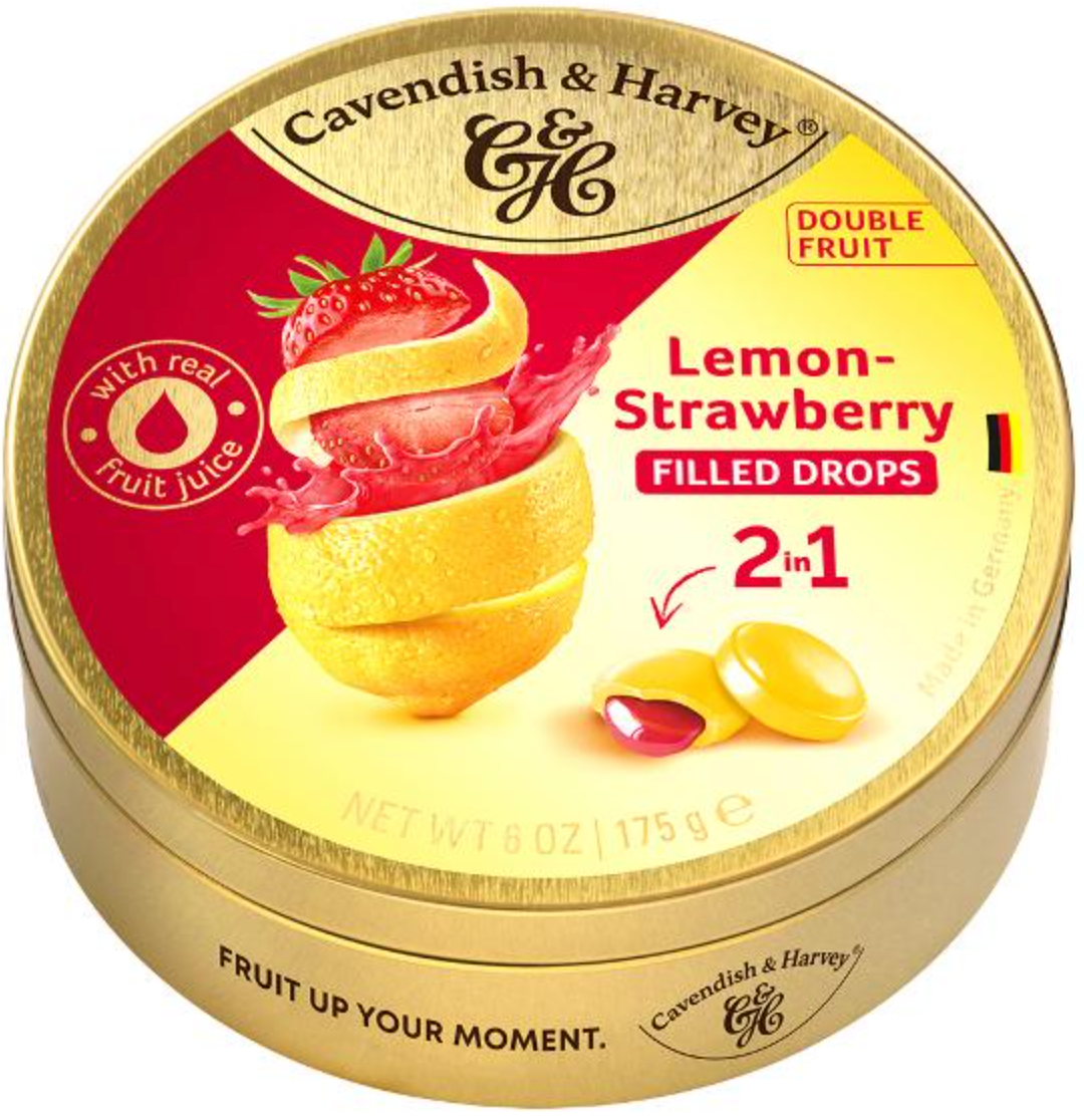 Cavendish & Harvey Lemon & Strawberry 200g
