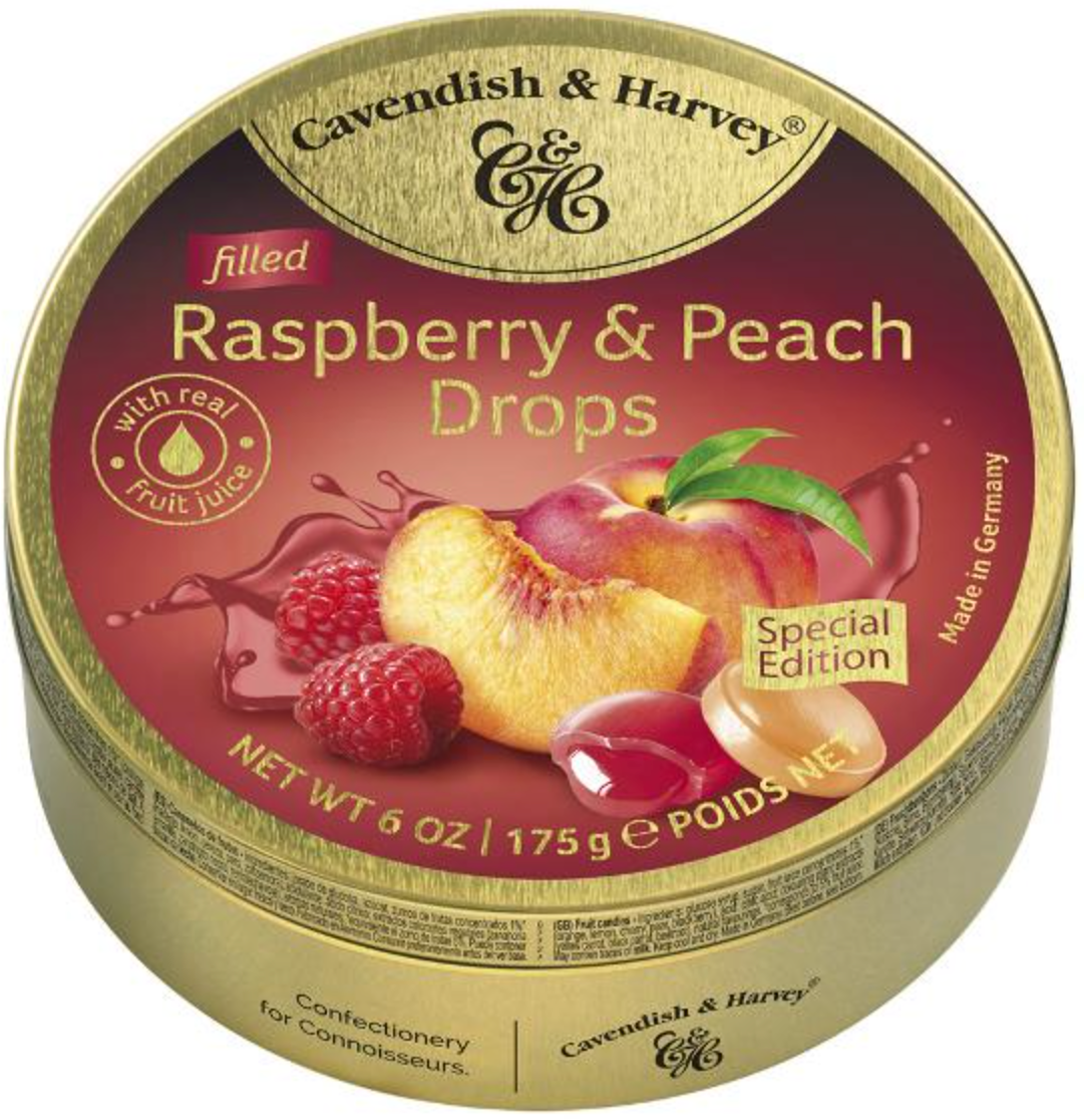Cavendish & Harvey Raspberry & Peach 175g