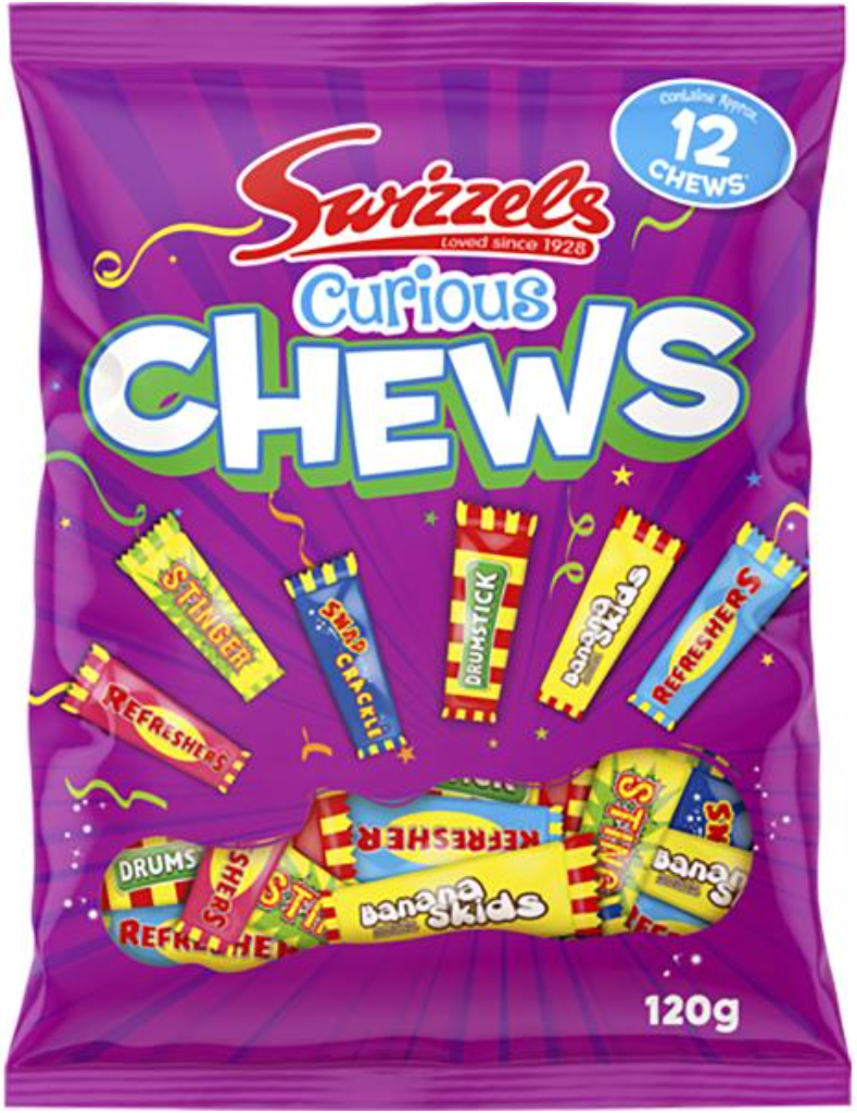 Swizzels Curious Chews 120g