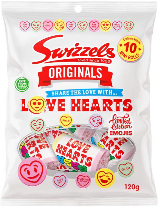 Swizzels Love Hearts 120g