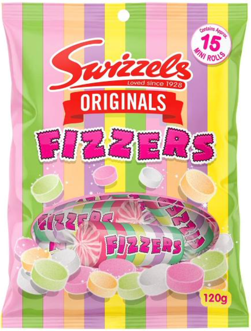 Swizzels Fizzers 120g