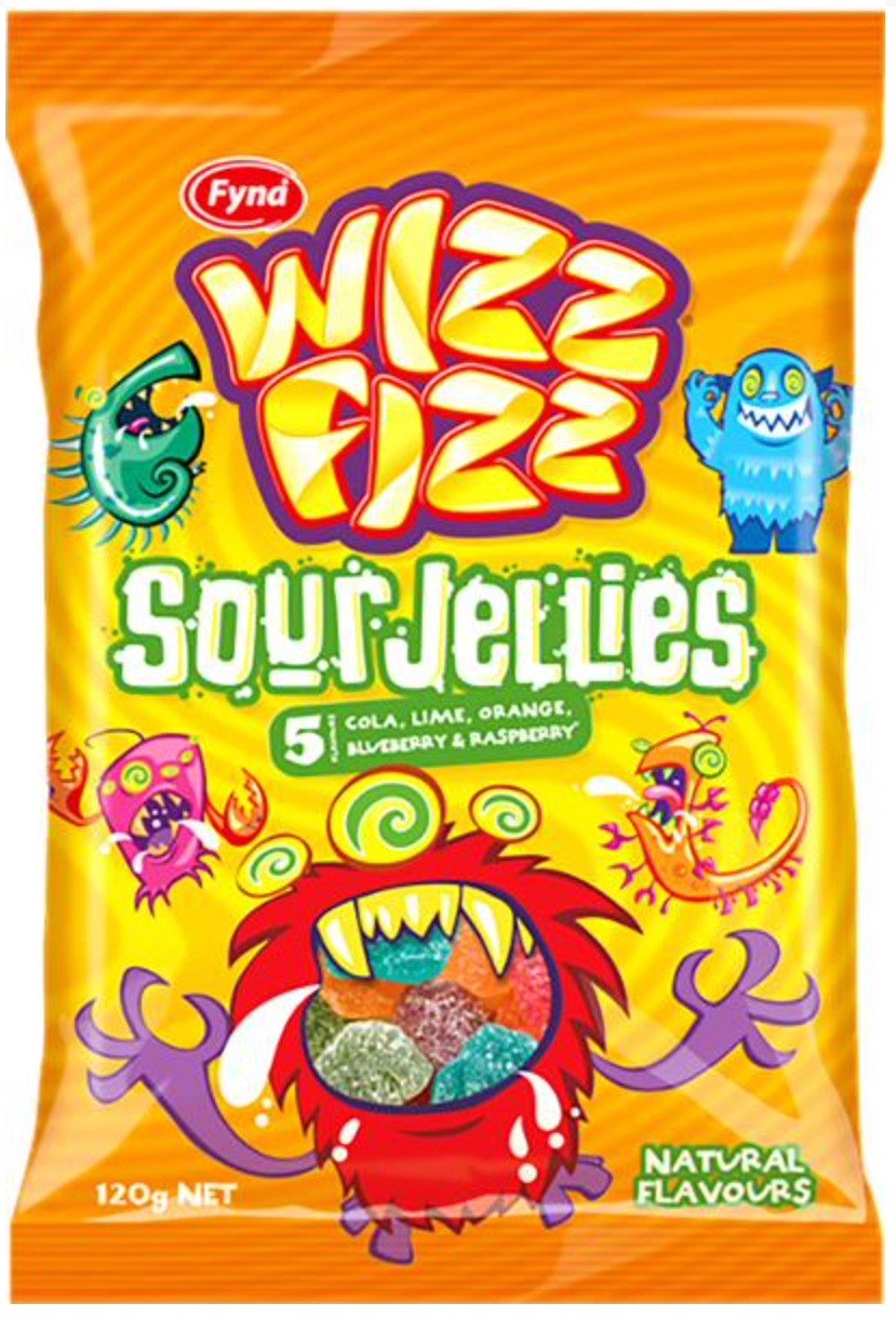 Wizz Fizz Sour Jellies