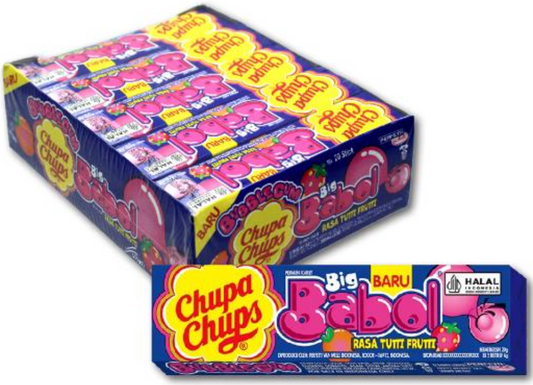 Chupa Chups Big Babol Tutti Frutti 20g