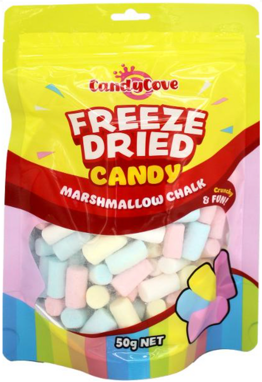 Freeze Dried Candy Marshmallow Chalk 50g