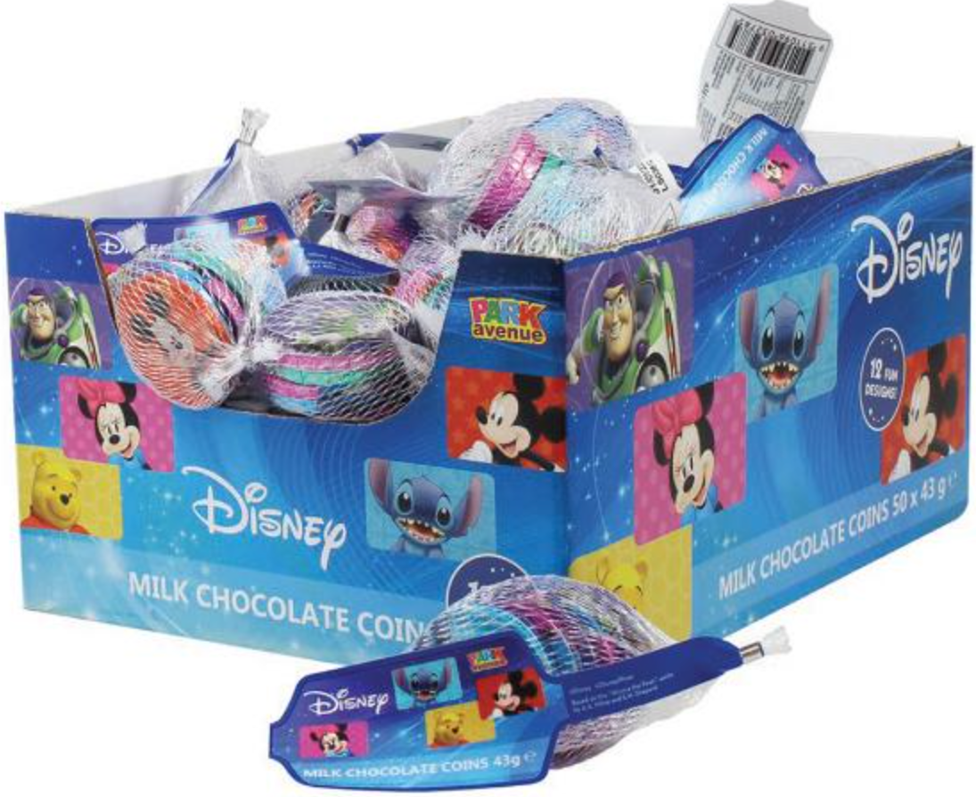 Disney Chocolate Coins 43g