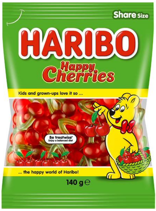 Haribo Happy Cherries 140g