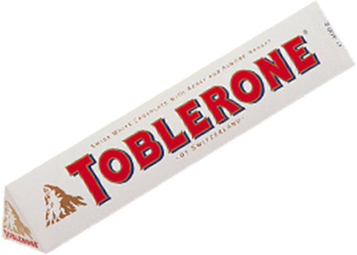 Toblerone White Chocolate Block 100g