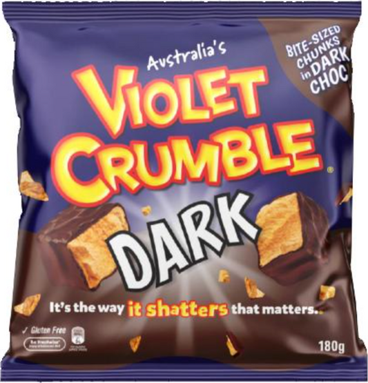 Violet Crumble Dark Chocolate 180g