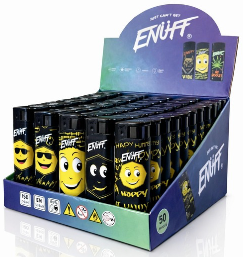 Enuff Happy Click Comics Lighter