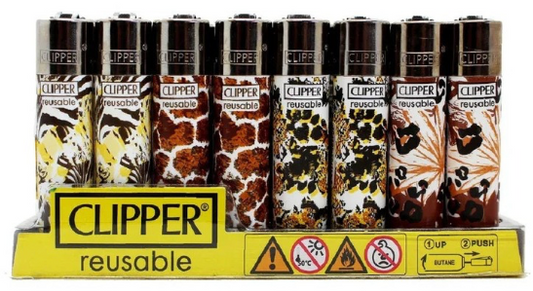 Clipper Lighters Safari Pattern
