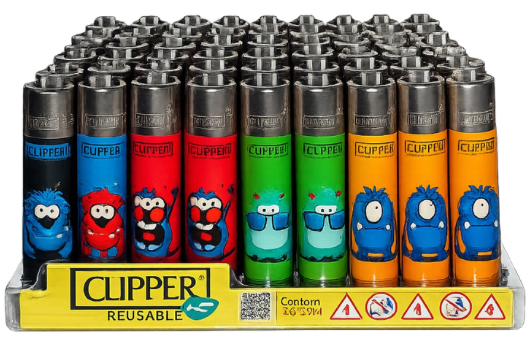 Clipper Monsters Flame Lighter