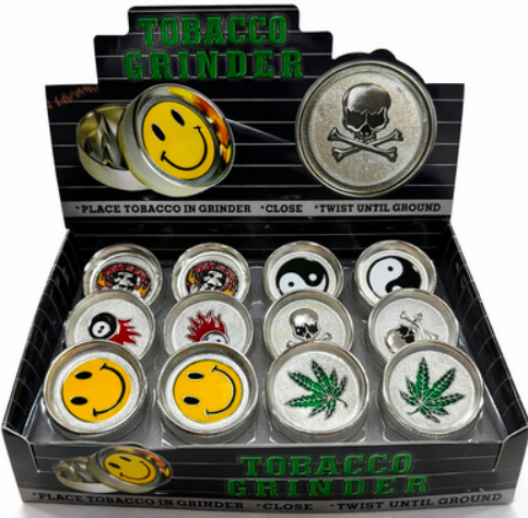 Grinder Medium - Assorted Designs - 2 Part