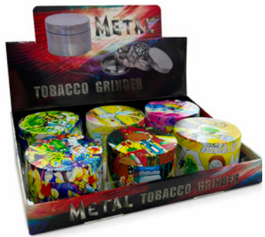 R&M Large Metal Grinder 4 Piece