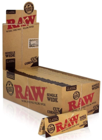 RAW Single Wide Cut Corner Classic