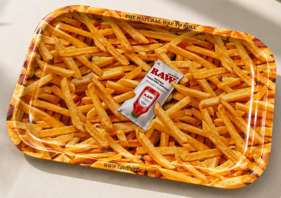 RAW French Fries Rolling Tray Medium 18.5cm x 19cm